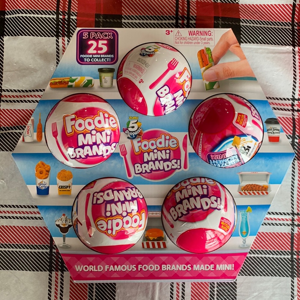 Mini brands 5 pack foodie